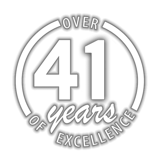 Over 41 Years of Excellence